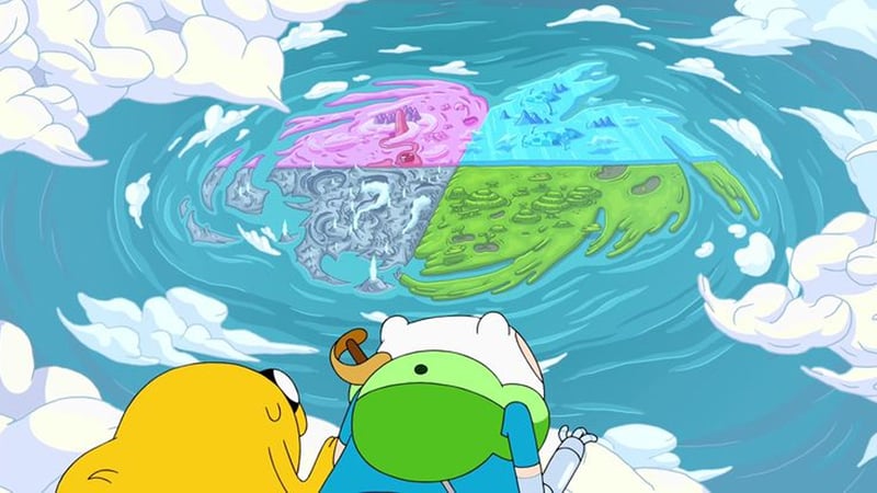 Adventure Time lands